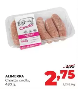 Alimerka - Chorizo Criollo