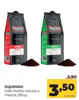 Oquendo - Café Molido Natural O Mezcla