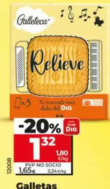 Dia Galleteca - Galletas Relieve 