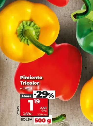 Pimiento Tricolor