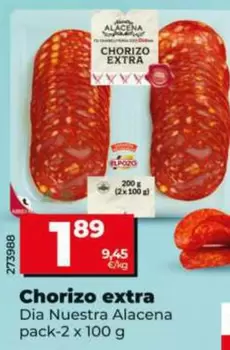 Dia Nuestra Alacena  - Chorizo Extra