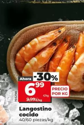 Langostino Cocido