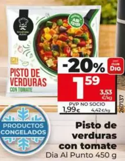 Dia Al Punto - Pisto De Verduras Con Tomate 