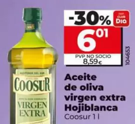 Coosur - Aceite De Oliva Virgen Extra Hojiblanca