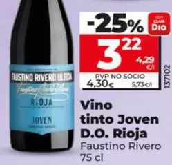 Faustino Rivero - Vino Tinto Joven D.o. Rioja