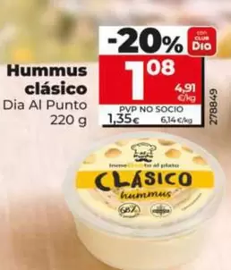 Dia Al Punto - Hummus Clasico