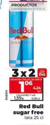 Red Bull - Sugar Free