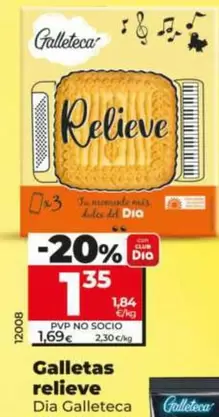 Dia Galleteca - Galletas Relieve 