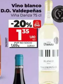 Viña Danza - Vino Blanco D.O. Valdepeñas 