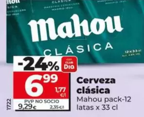 Mahou - Cerveza Clasica
