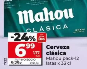 Mahou - Cerveza Clasica