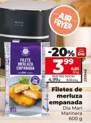 Dia - Filetes De Merluza Empanada