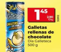Dia - Galletas rellenas de chocolate