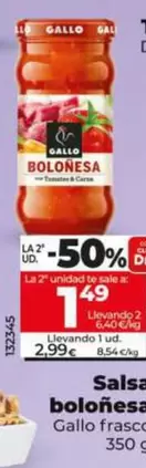 Gallo - Salsa Bolonesa