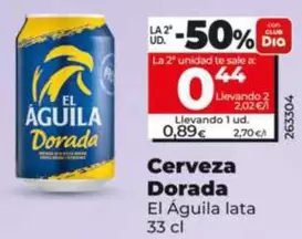 El Águila Negra - Cerveza Dorada