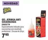 Zum - Gel Jeringa Anti Cucarachas