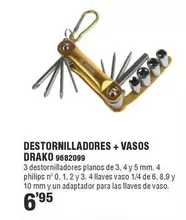 Drako - Destornilladores + Vasos