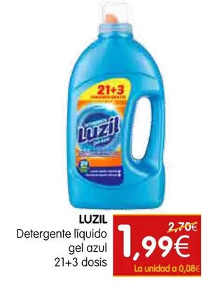 Luzil - Detergente Liquido Gel Azul