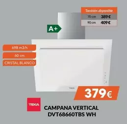 Teka - Campana Vertical DVT68660TBS WH