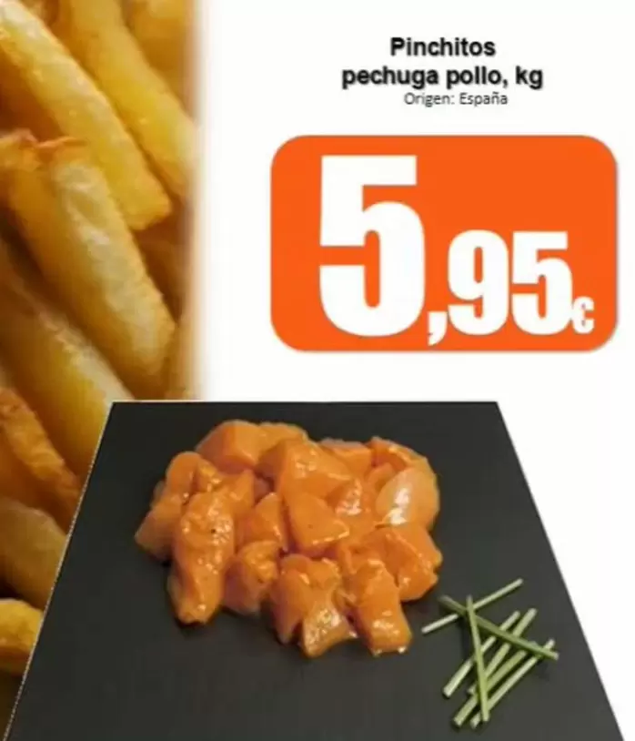 Pinchitos Pechuga Pollo