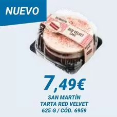 San Martin - Tarta Red Velvet