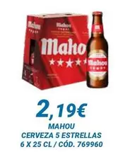 Mahou - Cerveza 5 Estrellas