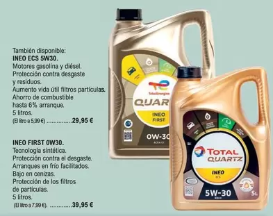 Quartz - Aceite De Motor Ineo
