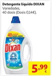 Detergente Liq. Dixan Adios Al Separar 40 Ds