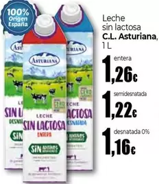 Central Lechera Asturiana - Leche Sin Lactosa