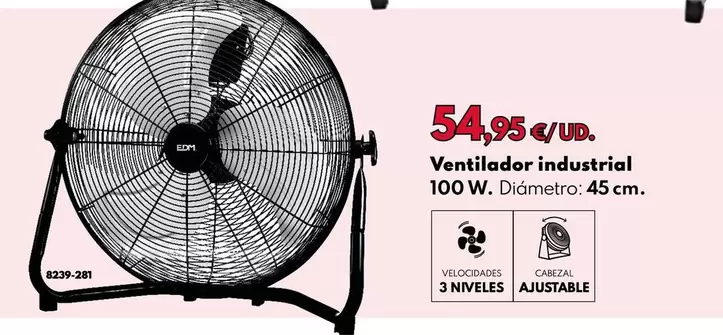 Edm - Ventilador Industrial