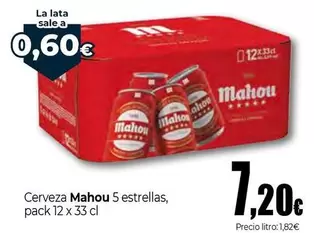 Mahou - Cerveza 5 Estrella