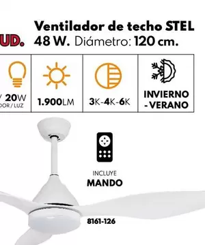Ventilador De Techo Stel