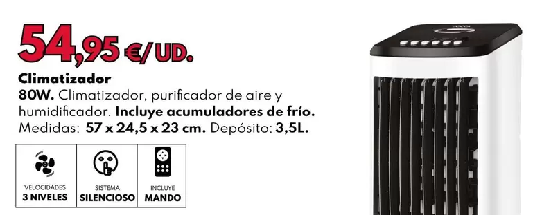 Jocca - Climatizador 80W