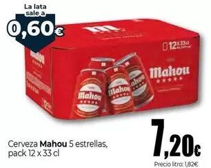 Mahou - Cerveza 5 Estrellas