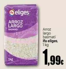 Ifa Eliges - Arroz Largo Basmati