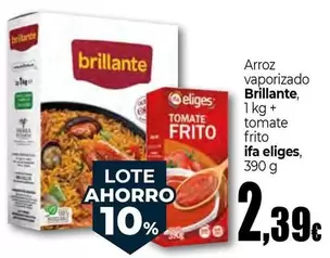 Brillante / Ifa Eliges - Arroz Vaporizado + Tomate Frito