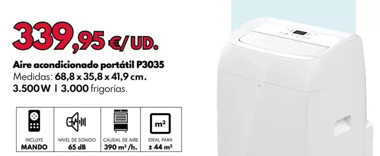 Aire Acondicionado Portátil P3035