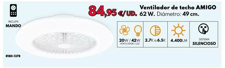 Ventilador De Techo Amigo