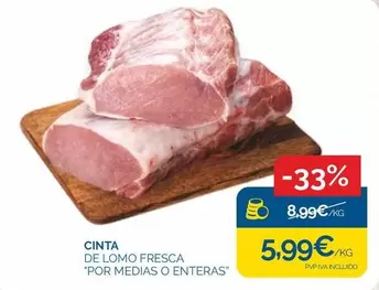 Cinta De Lomo Fresca