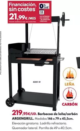 Barbacoa De Lena/Carbón Argengrill