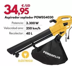 Power Plus - Aspirador Soplador POWEG4030