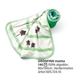 Grónfink Manta