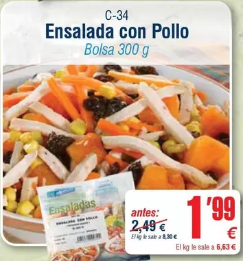 Ensalada Con Pollo