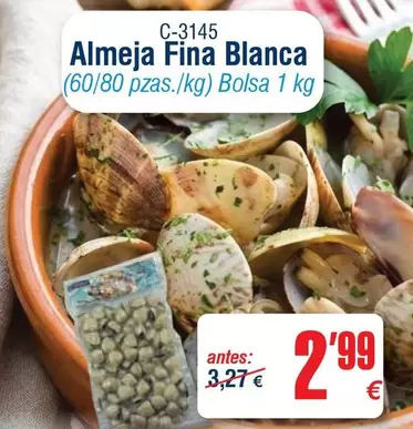Almeja Fina Blanca