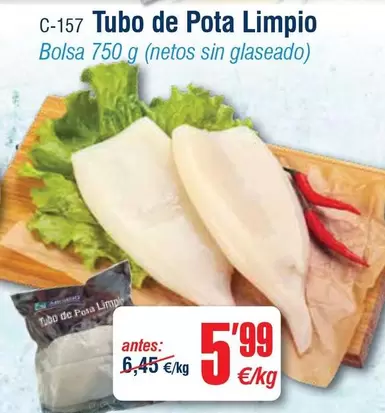 Tubo De Pota Limpio