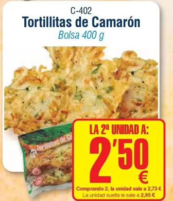 Tortillitas De Camaron