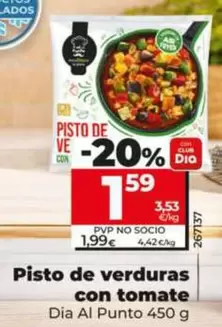 Dia Al Punto - Pisto De Verduras Con Tomate