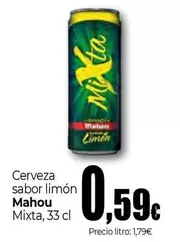 Mahou - Cerveza Sabor Limon