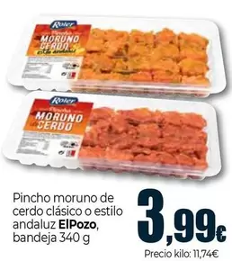 Elpozo - Pincho Moruno De Cerdo Clasico O Estilo Andaluz