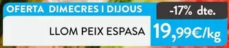 Llom Peix Espasa